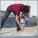 Airbrushtechnik auf Tüll  