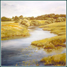 Mecklenburg, Öl auf Leinwand  0,60 x 1,00