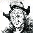 Nepalesin, Kaltnadelradierung