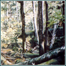 Wandmalerei im Schloss Trautenfels, Österreich